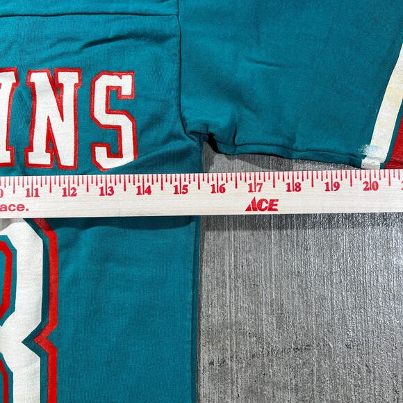 Vintage 80s Rawlings Miami Dolphins #13 Dan Marino Jersey Tee Small - Picture 3 of 5